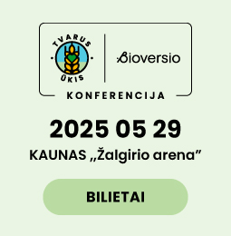 Bioversija konferencija tvarus ukis A video 2025 04 28