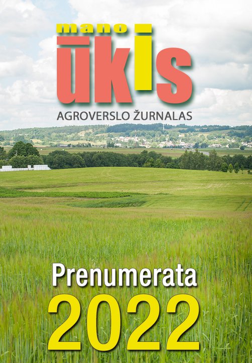 Žurnalas MANO ŪKIS (+ integruotas priedas VETinfo rugpjūčio ir lapkričio mėn.)