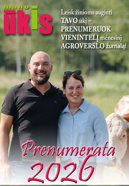 Žurnalas MANO ŪKIS 2026 m.